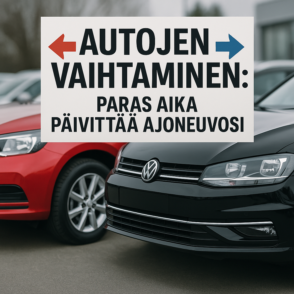 Milloin kannattaa vaihtaa auto? Paras aika päivittää ajoneuvosi